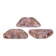 Les perles par Puca® Tinos Perlen Opaque Mix Rose Gold Ceramic Look 03000/15695